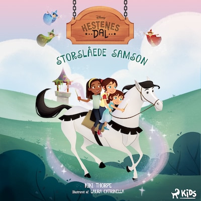 Hestenes dal (4) - Storslåede Samson – omslag til lydbogen af Disney, Kiki Thorpe