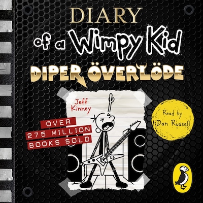 Diary of a Wimpy Kid: Diper Överlöde (Book 17) – omslag til lydbogen af Jeff Kinney