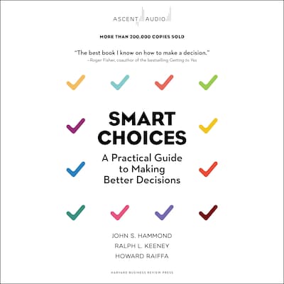 Smart Choices – omslag til lydbogen af John S. Hammond, Ralph L. Keeney, Howard Raiffa