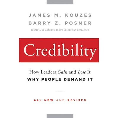 Credibility – omslag til lydbogen af James M. Kouzes, Barry Z. Posner