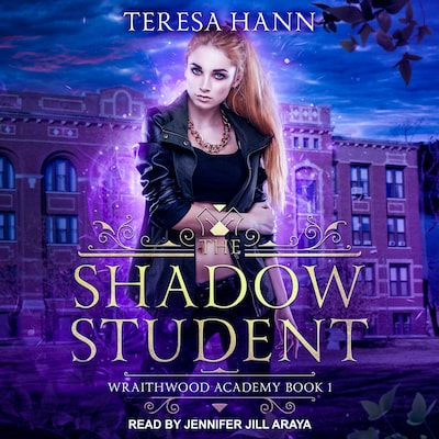 The Shadow Student – omslag til lydbogen af Teresa Hann