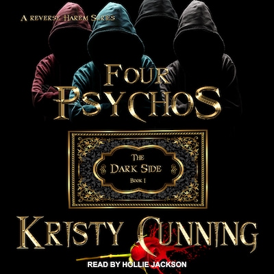 Four Psychos – omslag til lydbogen af Kristy Cunning
