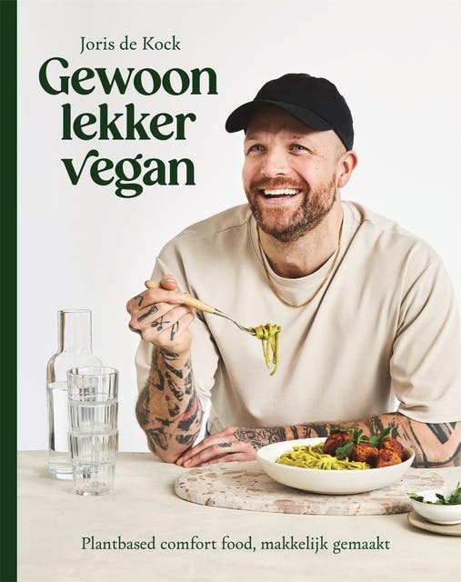 Gewoon lekker vegan: Plantbased comfort food, makkelijk gemaakt – omslag van het luisterboek van Joris De Kock