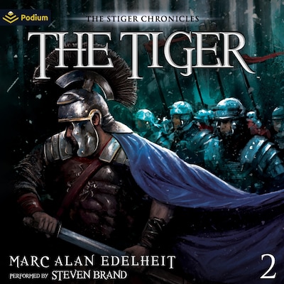 The Tiger – omslag til lydbogen af Marc Alan Edelheit