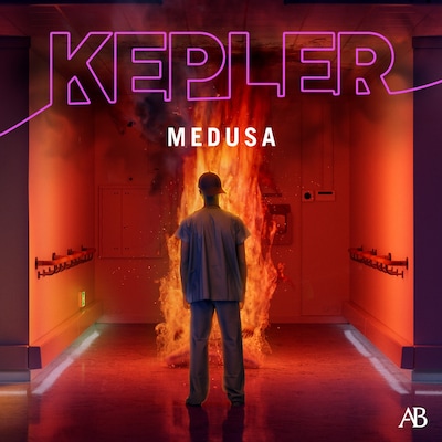 Medusa – omslag till ljudboken av Lars Kepler
