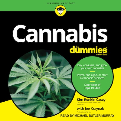 Cannabis For Dummies – omslag til lydbogen af Kim Ronkin Casey