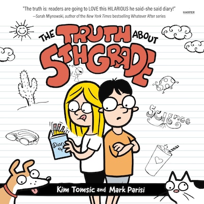 The Truth About 5th Grade – omslag van het luisterboek van Mark Parisi, Kim Tomsic