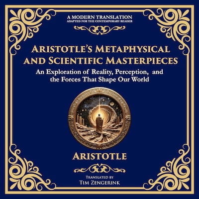 Aristotle’s Metaphysical and Scientific Masterpieces – omslag til lydbogen af Aristotle, Tim Zengerink
