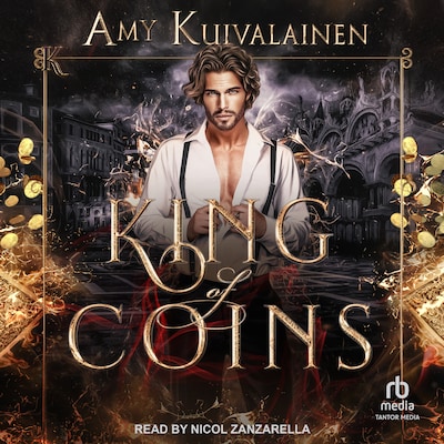 King of Coins – omslag til lydbogen af Amy Kuivalainen