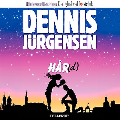 Hår(d) – omslag til lydbogen af Dennis Jürgensen