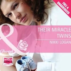 Their Miracle Twins – okładka audiobooka, autor Nikki Logan