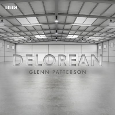 Delorean – omslag til lydbogen af Glenn Patterson