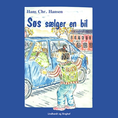 Søs sælger en bil – omslag til lydbogen af Hans Christian Hansen