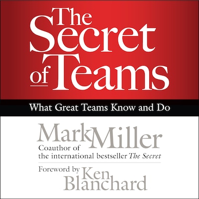 The Secret of Teams – omslag til lydbogen af Mark Miller