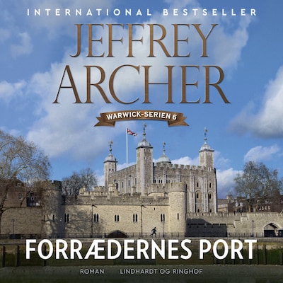 Forrædernes port – omslag til lydbogen af Jeffrey Archer