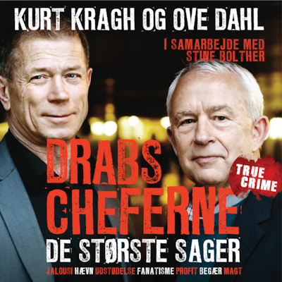 Drabscheferne – omslag til lydbogen af Kurt Kragh, Stine Bolther, Ove Dahl