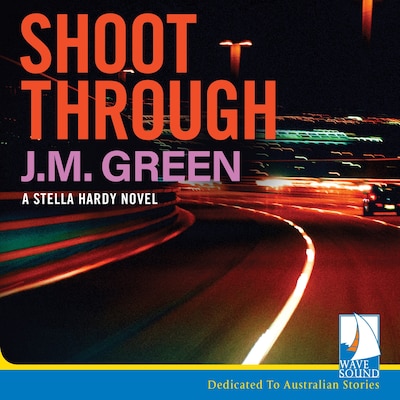 Shoot through – omslag til lydbogen af J.M. Green