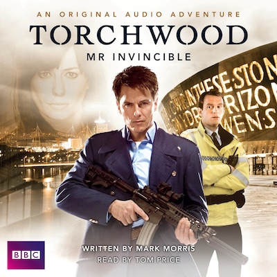 Torchwood Mr Invincible – omslag til lydbogen af Joseph Lidster
