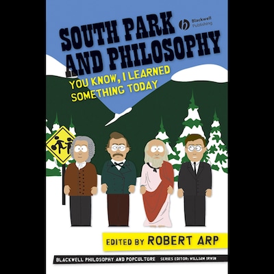 South Park and Philosophy – omslag til lydbogen af Robert Arp