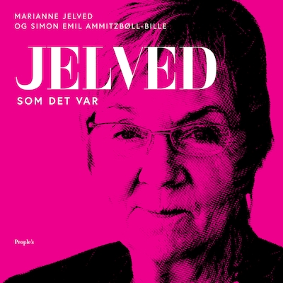 Jelved – omslag til lydbogen af Marianne Jelved, Simon Emil Ammitzbøll-Bille