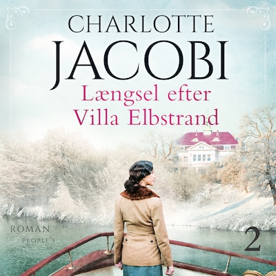 Længsel efter Villa Elbstrand – omslag til lydbogen af Charlotte Jacobi