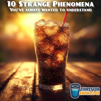 10 Strange Phenomena You've Always Wanted to Understand – omslag til lydbogen af Benjamin Recker
