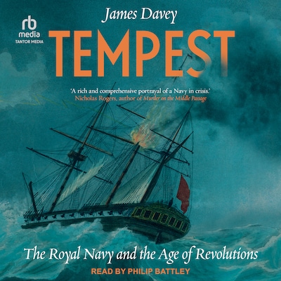 Tempest – omslag til lydbogen af James Davey