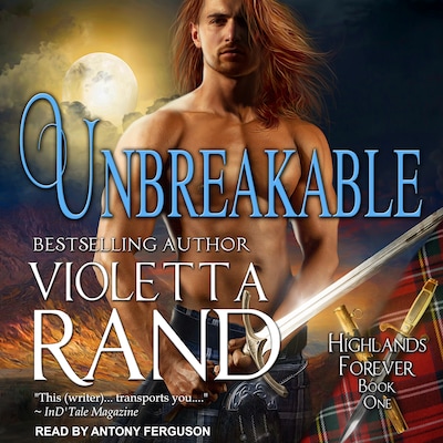 Unbreakable – omslag til lydbogen af Violetta Rand
