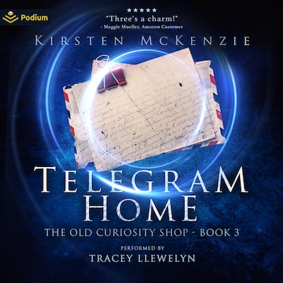 Telegram Home – omslag til lydbogen af Kirsten McKenzie