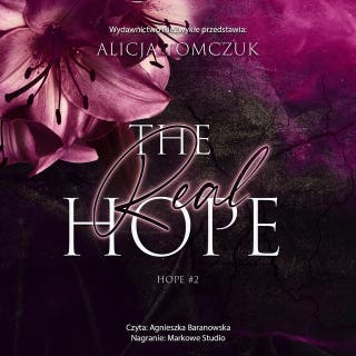 The Real Hope – okładka audiobooka, autor Alicja Tomczuk