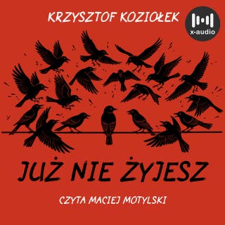 Już nie żyjesz – okładka audiobooka, autor Krzysztof Koziołek