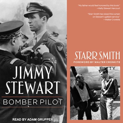 Jimmy Stewart – omslag til lydbogen af Starr Smith