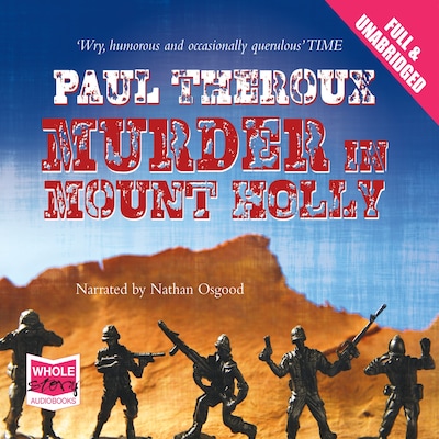 Murder in Mount Holly – omslag til lydbogen af Paul Theroux