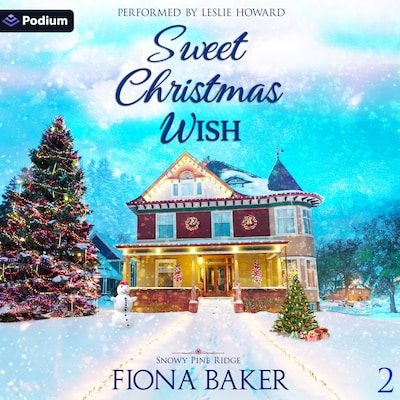 Sweet Christmas Wish – omslag til lydbogen af Fiona Baker