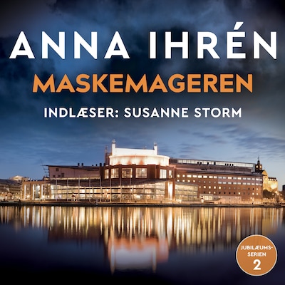 Maskemageren - 2 – omslag til lydbogen af Anna Ihrén
