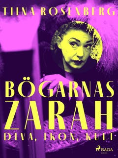 Bögarnas Zarah – omslag till ljudboken av Tiina Rosenberg