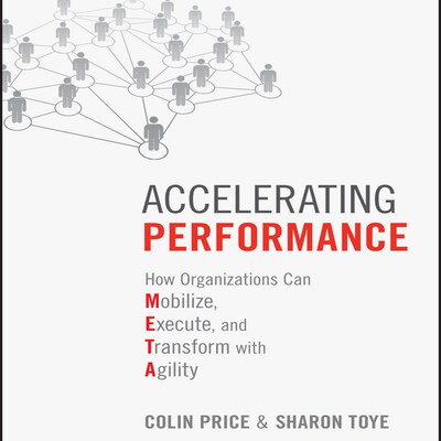 Accelerating Performance – omslag til lydbogen af Colin Price, Sharon Toye