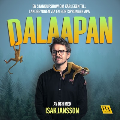 Dalaapan – en standupshow med Isak Jansson – omslag till ljudboken av Isak Jansson