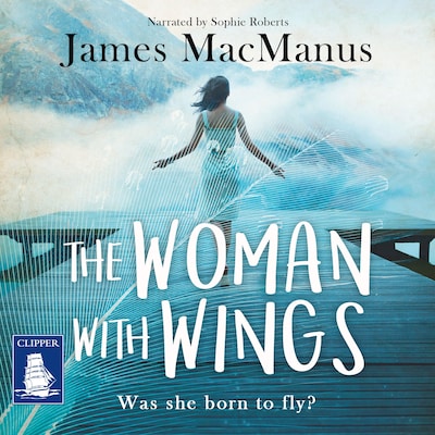 The Woman With Wings – omslag til lydbogen af James MacManus