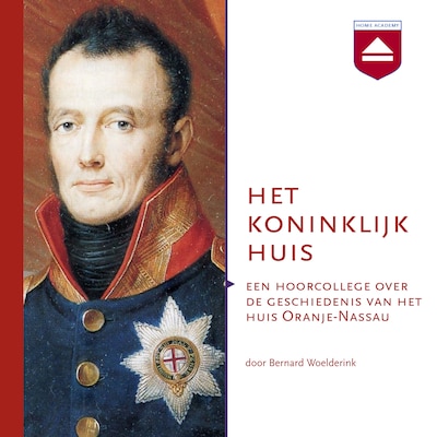 Het Koninklijk Huis – omslag van het luisterboek van Bernard Woelderink