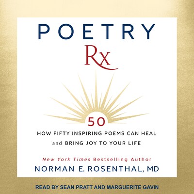 Poetry RX – omslag til lydbogen af Norman E. Rosenthal, M.D.