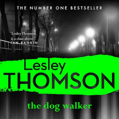 The Dog Walker – omslag til lydbogen af Lesley Thomson