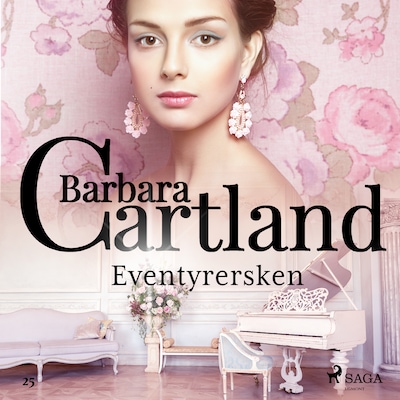 Eventyrersken – omslag til lydbogen af Barbara Cartland