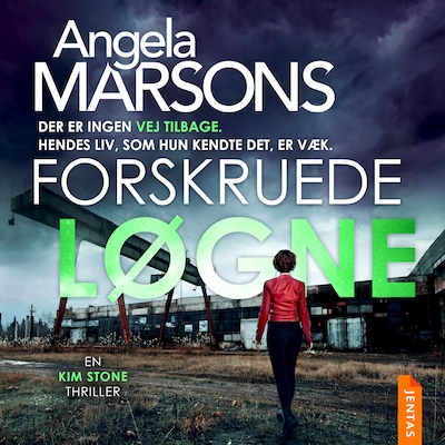 Forskruede løgne – omslag til lydbogen af Angela Marsons