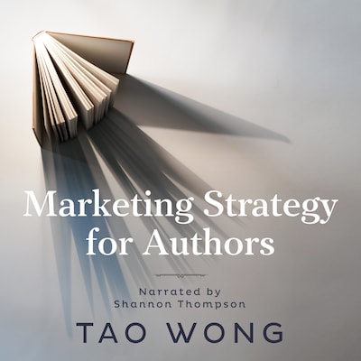 Marketing Strategy for Authors – omslag til lydbogen af Tao Wong