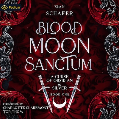 Blood Moon Sanctum – omslag til lydbogen af Zian Schafer