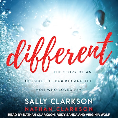 Different – omslag til lydbogen af Sally Clarkson, Nathan Clarkson