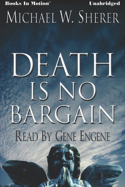 Death Is No Bargain – omslag til lydbogen af Michael W Sherer