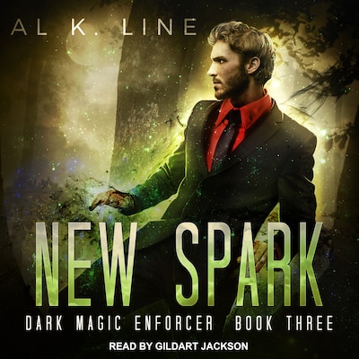 New Spark – omslag til lydbogen af Al K. Line