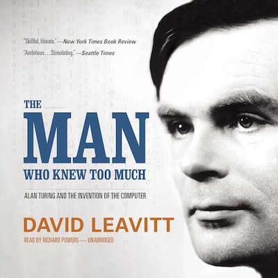 The Man Who Knew Too Much – omslag til lydbogen af David Leavitt